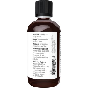 100% Pure Eucalyptus Globulus Oil 118 мл | Now Foods