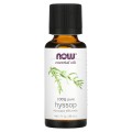 100% Pure Hyssop Oil 30 мл | Now Foods
