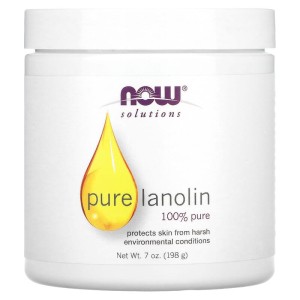 100% Pure Lanolin 198 гр | Now Foods