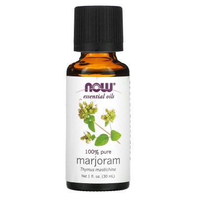 100% Pure Marjoram Oil 30 мл | Now Foods