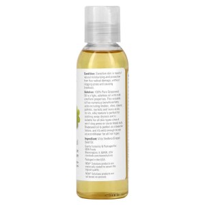 100% Pure Sensitive Skin Care Grapeseed Oil 118 мл | Now Foods