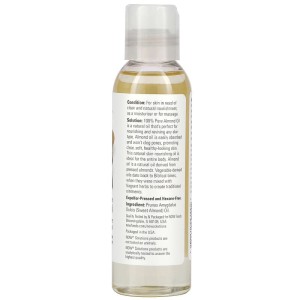 100% Pure Sweet Almond Oil 118 мл | Now Foods