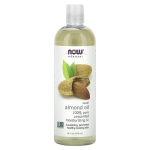 100% Pure Sweet Almond Oil 473 мл | Now Foods