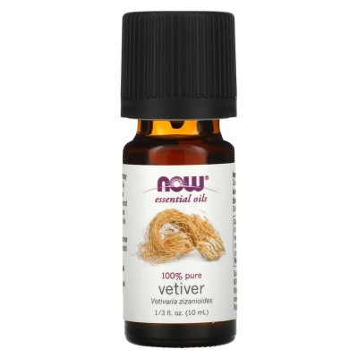 100% Pure Vetiver Oil 10 мл | Now Foods