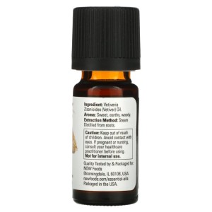 100% Pure Vetiver Oil 10 мл | Now Foods