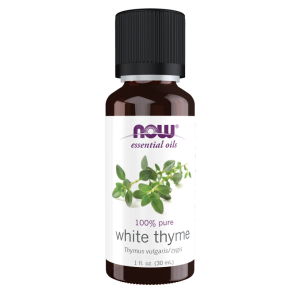 100% Pure White Thyme Oil 30 мл | Now Foods 100% Pure White Thyme Oil 30 мл | Now Foods