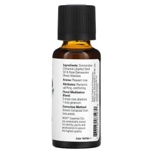 5% Rose Absolute Oil Blend 30 мл | Now Foods