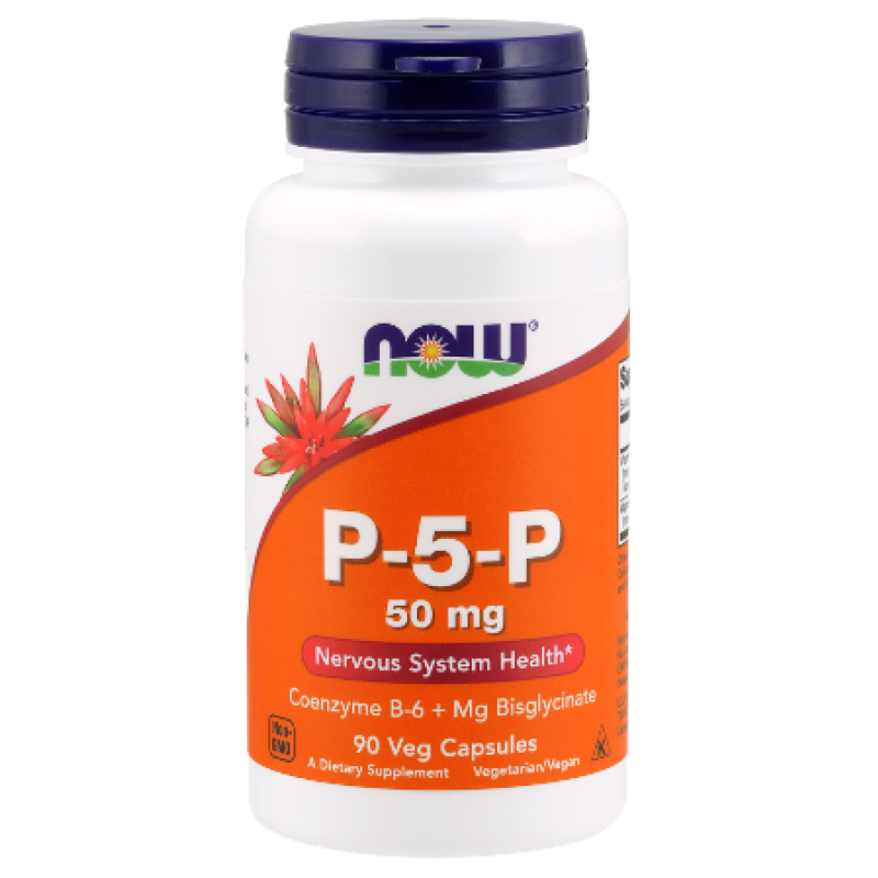 P-5-P 50 мг 90 вегетариански капсули | Now Foods