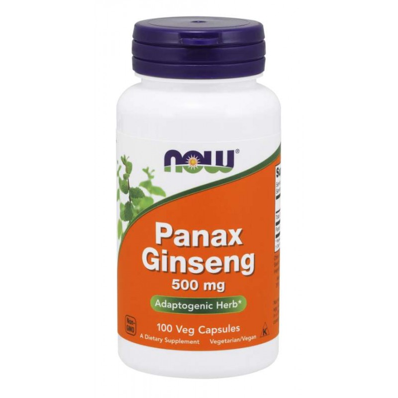 Жен-Шен (Panax Ginseng) 500 мг 100 веге капсули | Now Foods