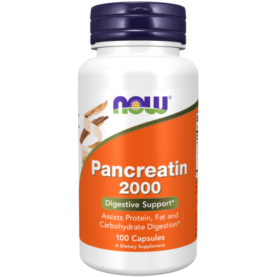 Панкреатин 2000 мг 104000 USP 100 капсули | Now Foods Панкреатин (Pancreatin) Now FoodsЗа по-добро храносмилане
Помага при хранителни алергии
Осигурява разграждането на мазнините в организмаКакво представлява Панкреатин от Now Foods? Панкреатин (Pancreatin) Now Foods За по-добро храносмилане Помага при хранителни алергии Осигурява разграждането на мазнините в организма Какво представлява Панкреатин от Now Foods? Панкреа Панкреатин (Pancreatin) Now Foods За по-добро храносмилане Помага