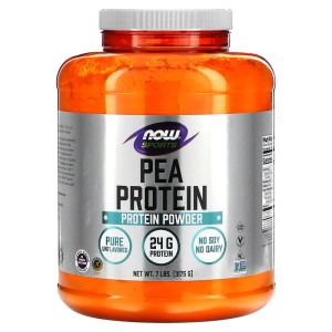 Pea Protein Powder 3175 гр | Now Foods