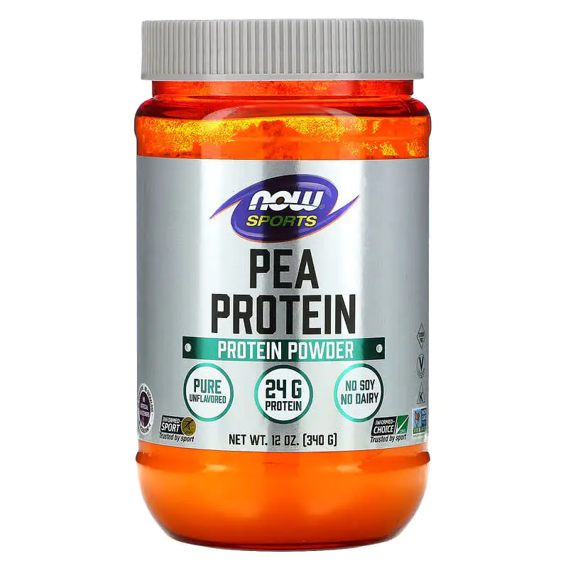 Pea Protein Powder 340 гр | Now Foods Pea Protein Powder 340 гр | Now Foods