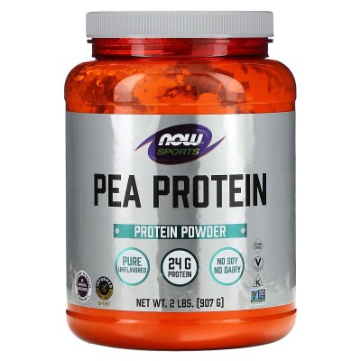 Pea Protein Powder 907 гр | Now Foods Pea Protein Powder 907 гр | Now Foods