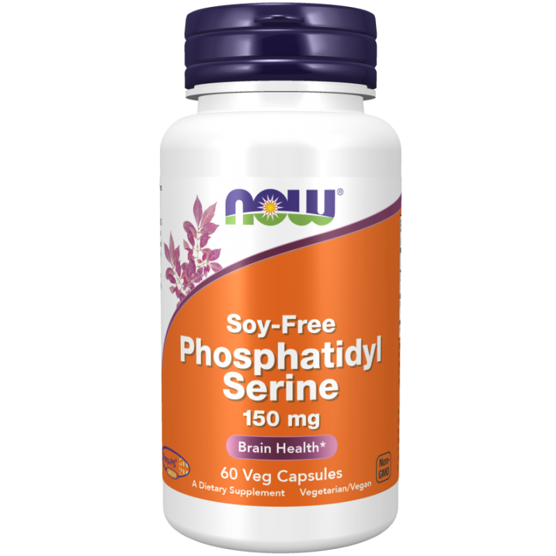 Фосфатидил Серин 100 мг 60 капсули | Now Foods