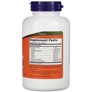 Plant Enzymes 120 веге капсули | Now Foods Plant Enzymes 120 веге капсули | Now Foods