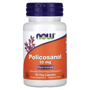Policosanol 10 мг 90 веге капсули | Now Foods