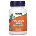 Potassium Iodide 30 мг 60 таблетки | Now Foods
