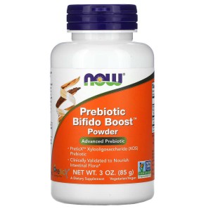 Prebiotic Bifido Boost Powder 85 гр | Now Foods Prebiotic Bifido Boost Powder 85 гр | Now Foods