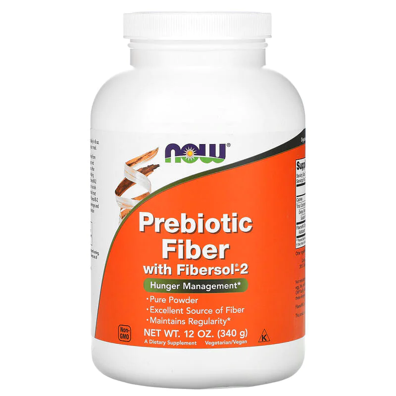 Prebiotic Fiber with Fibersol-2 340 гр | Now Foods Prebiotic Fiber with Fibersol-2 340 гр | Now Foods
