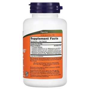 Probiotic-10 100 Billion 60 веге капсули | Now Foods