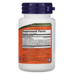 Probiotic-10 100 Billion 30 веге капсули | Now Foods