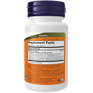 Probiotic-10 25 Billion 30 веге капсули | Now Foods