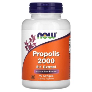 Propolis 2000 5:1 Extract 90 гел-капсули | Now Foods