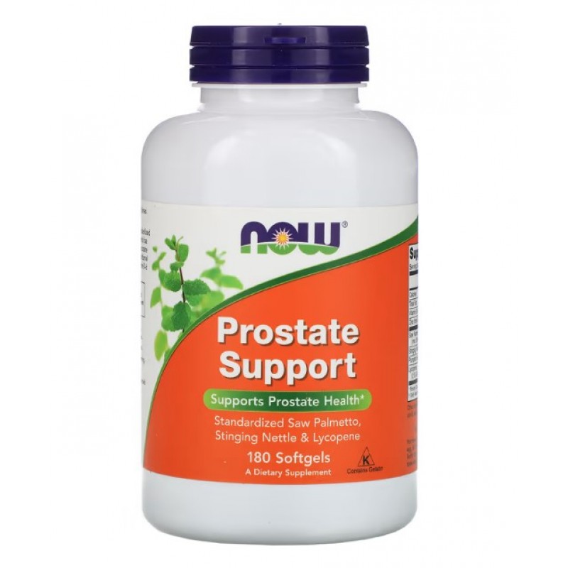 Prostate Support 180 дражета | Now Foods
