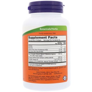 Prostate Support 90 дражета | Now Foods