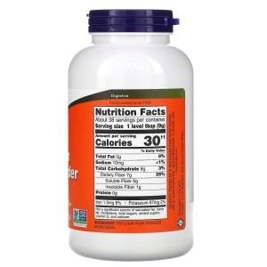 Индийски живовляк (Псилиум) на прах 340 гр | Now Foods