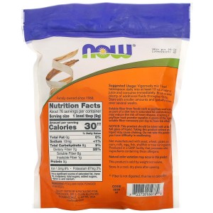 Индийски живовляк (Псилиум) на прах 680 гр | Now Foods