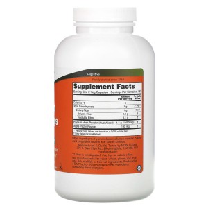 Psyllium Husk 700 мг 360 веге капсули | Now Foods