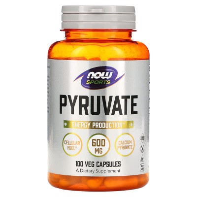 Pyruvate 600 мг 100 веге капсули | Now Foods