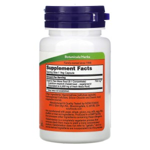 Raw Maca 750 мг 30 веге капсули | Now Foods