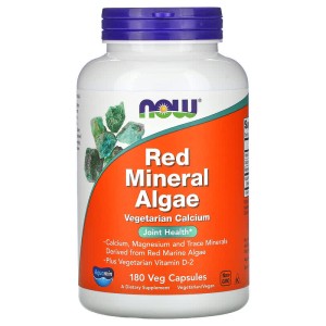 Red Mineral Algae 180 веге капсули | Now Foods