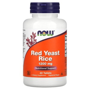 Red Yeast Rice 1200 мг 60 таблетки | Now Foods