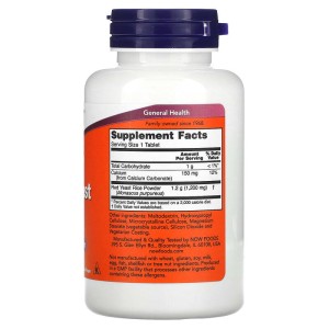 Red Yeast Rice 1200 мг 60 таблетки | Now Foods