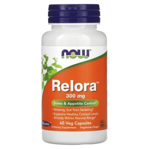 Relora 300 мг 120 вегатариански капсули | Now Foods