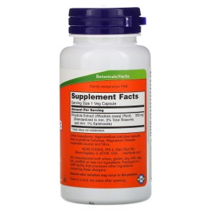 Родиола (Rhodiola) 500 мг 60 веге капсули | Now Foods