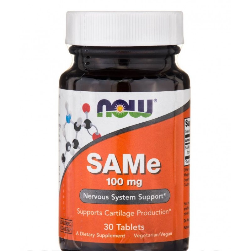 SAM-E 100 мг 30 таблетки | Now Foods