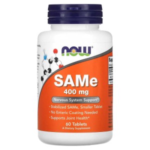 САМ-е 400 мг 60 таблетки | Now Foods