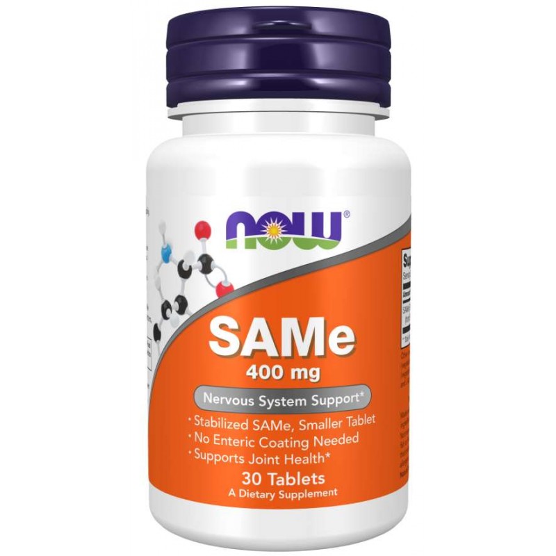САМ-е 400 мг 30 таблетки | Now Foods