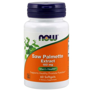 Сао Палмето 160 мг екстракт 60 дражета | Now Foods