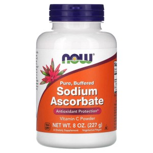 Sodium Ascorbate Powder 227 гр | Now Foods