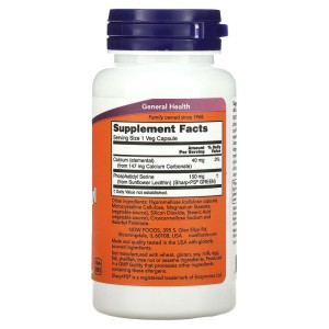 Soy-Free Phosphatidyl Serine 150 мг 60 веге капсули | Now Foods