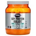 Soy Protein Isolate Powder (Unflavored) 544 гр | Now Foods