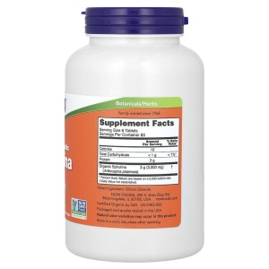 Спирулина 500 мг 500 таблетки | Now Foods
