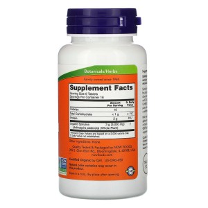 Спирулина 500 мг 100 таблетки | Now Foods