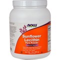 Sunflower Lecithin Pure Powder 454 g | Now Foods