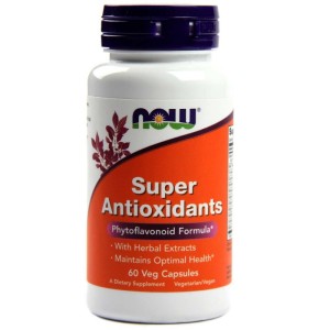 Super Antioxidants 60 веге капсули | Now Foods Super Antioxidants 60 веге капсули | Now Foods